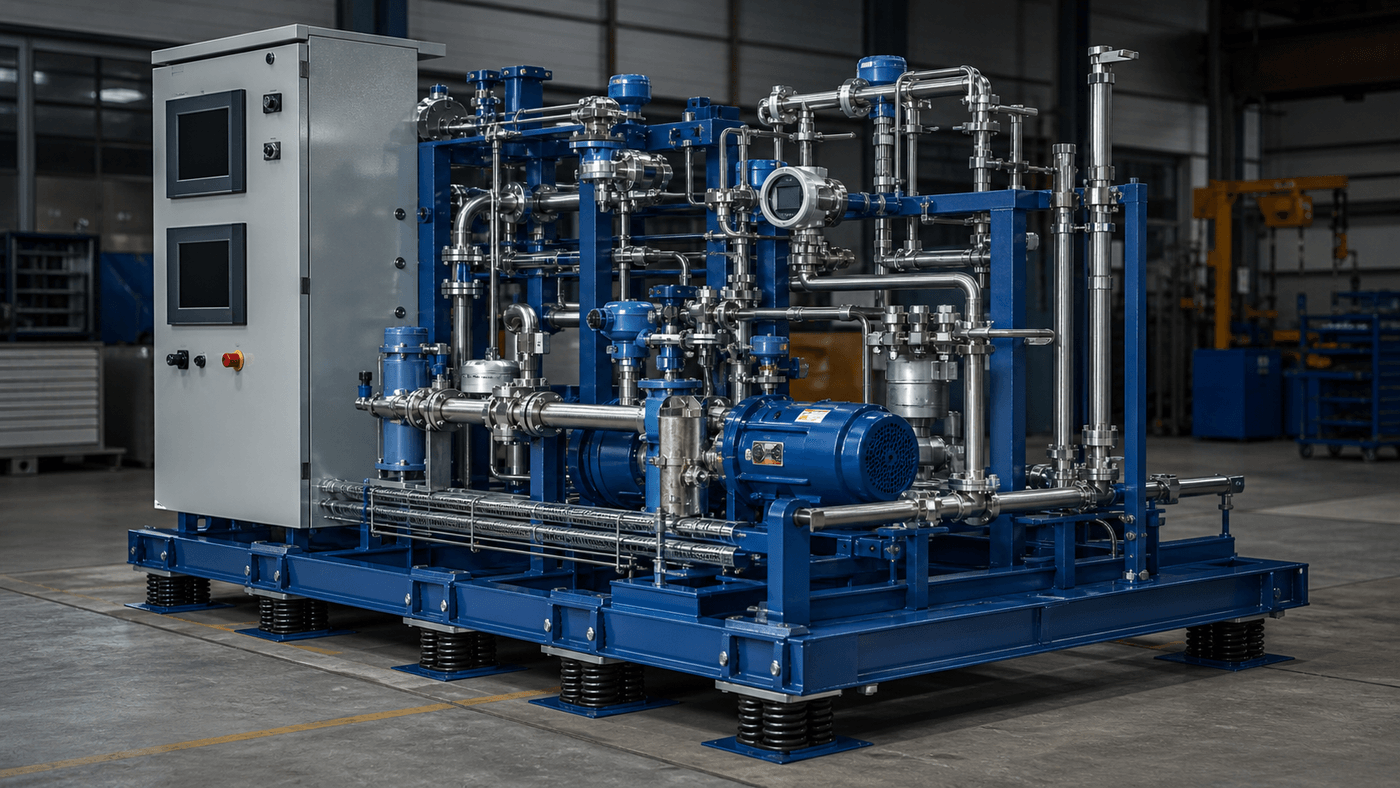 Diesel Injection Skid Stress - drawing 1