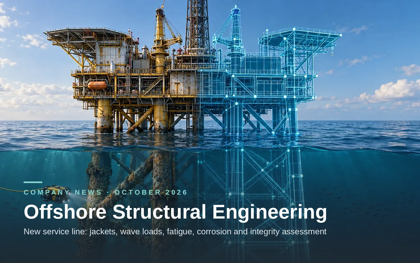 Fluxiss Launches Offshore Structural Engineering Service Line