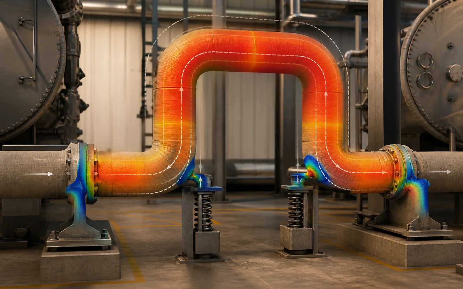 Don’t Just Add Loops: Our Take on Expansion Loop Design Stress Analysis Piping