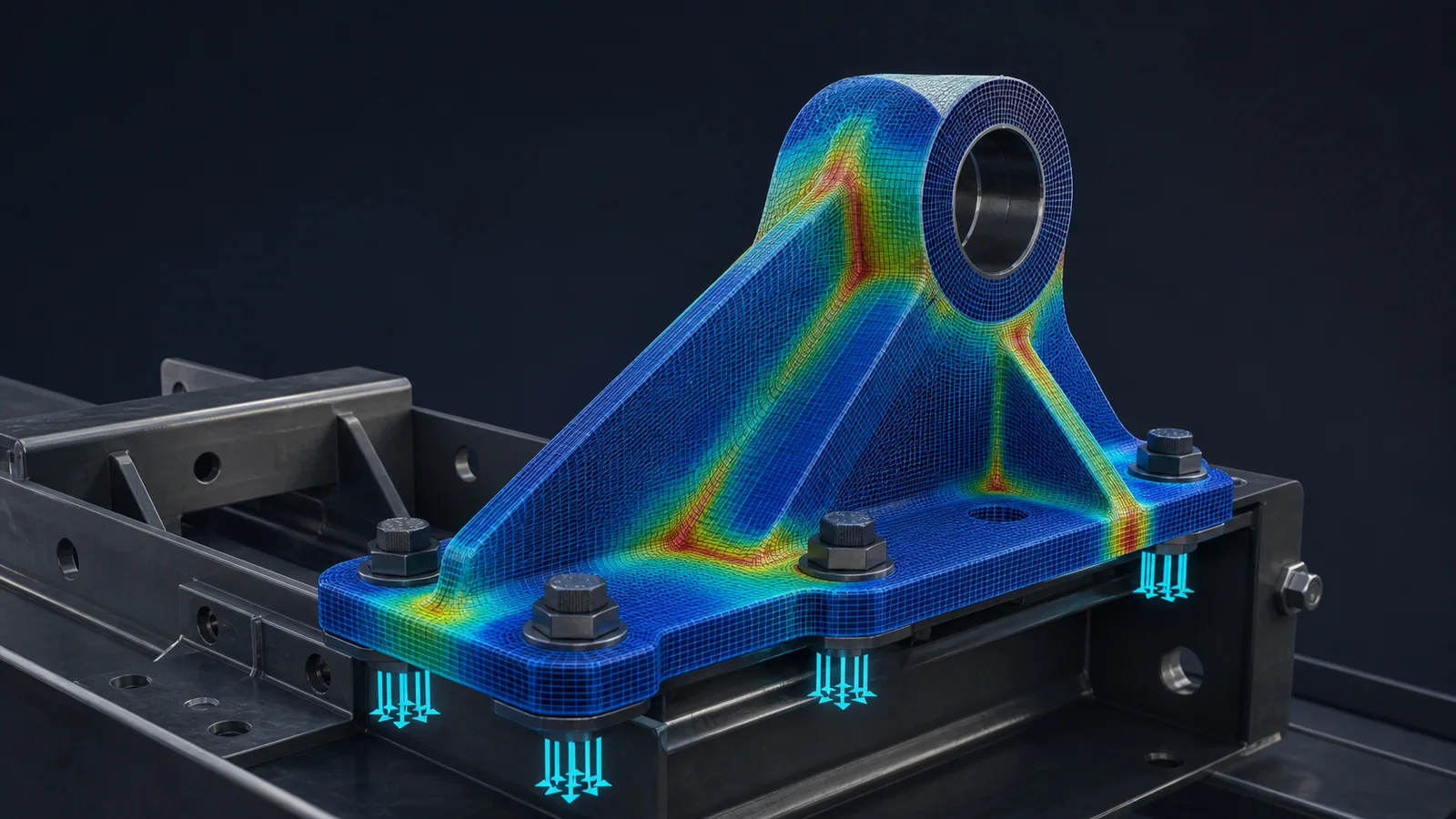Finite Element Analysis for Strength, Stiffness and Life