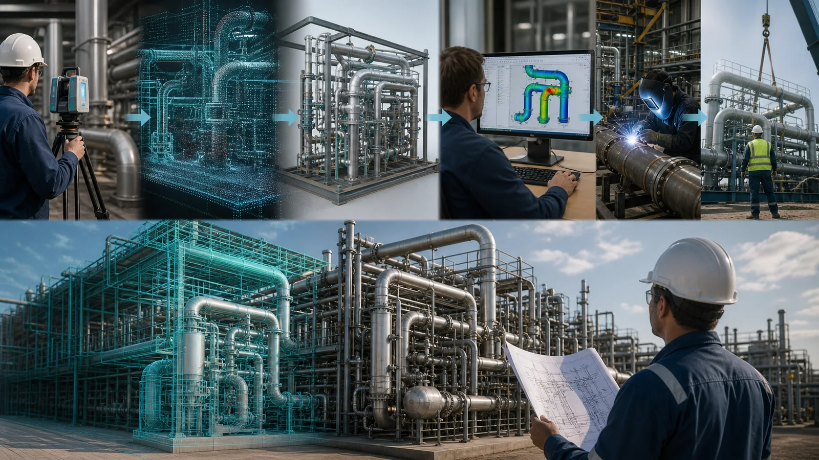 The Fluxiss Workflow: Modern Piping Engineering Services