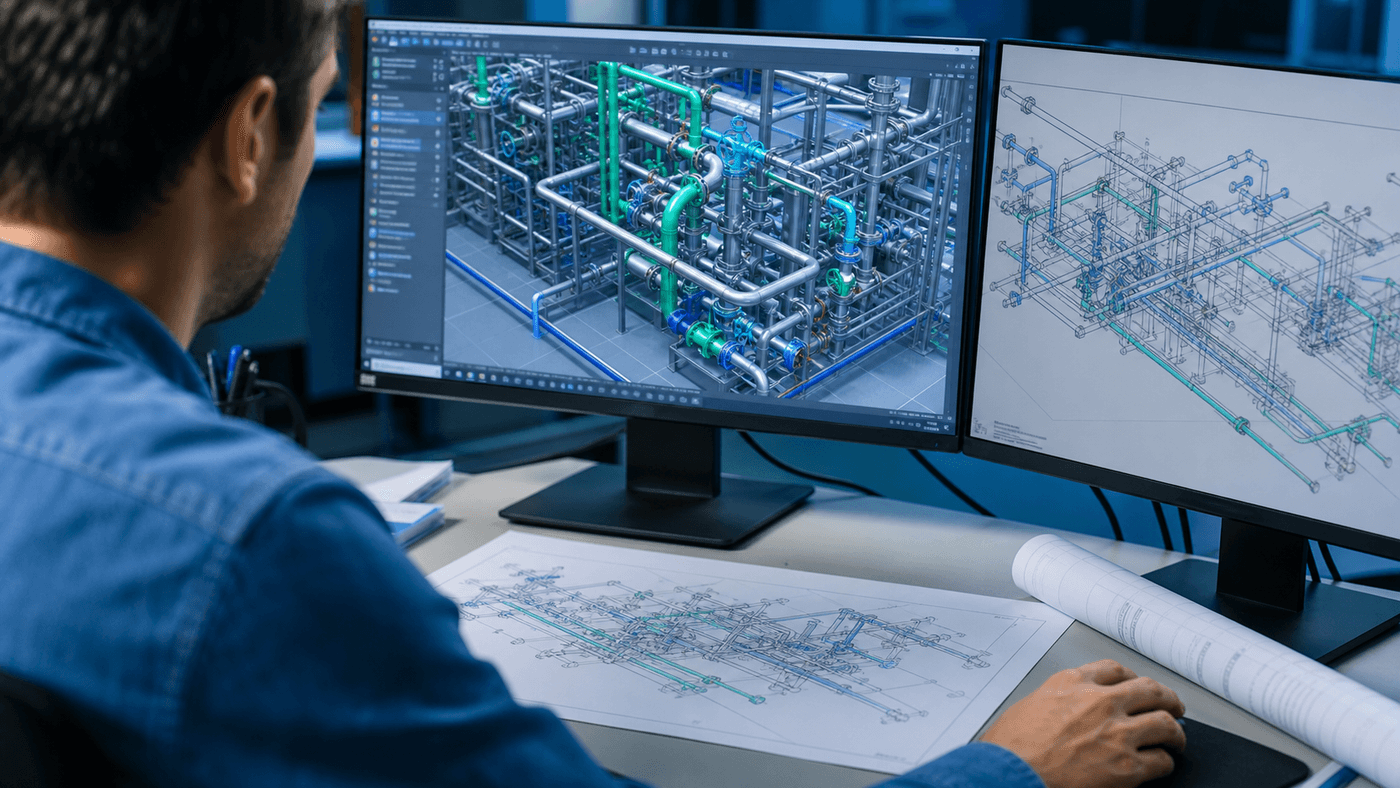 3D Piping Design & Layout
