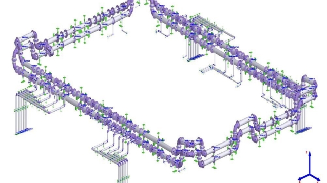 Pipe stress