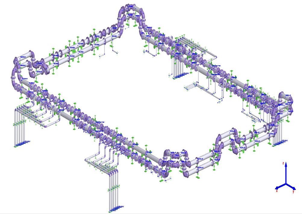 Pipe stress